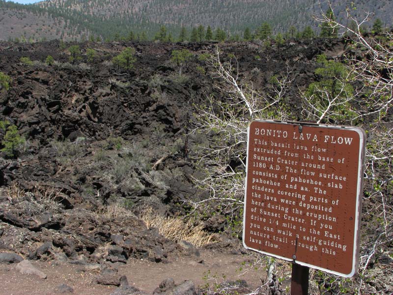 Sunset Crater - Bonito Lava Flow